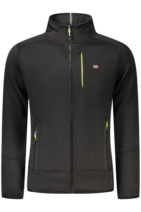 Norway 1963 Mens Black Zip-Up Sweatshirt