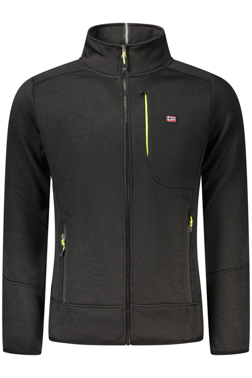 Norway 1963 Mens Black Zip-Up Sweatshirt