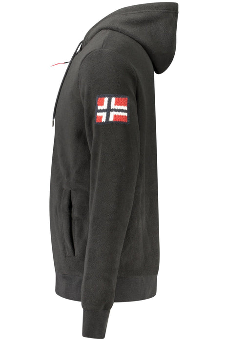 Norway 1963 Mens Black Zip-Up Sweatshirt