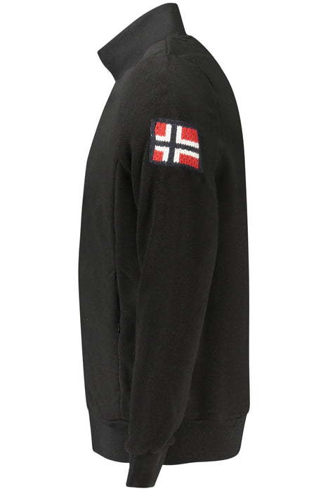 Norway 1963 Mens Black Zip-Up Sweatshirt
