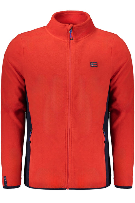 Norway 1963 Red Mens Zip-Up Sweatshirt