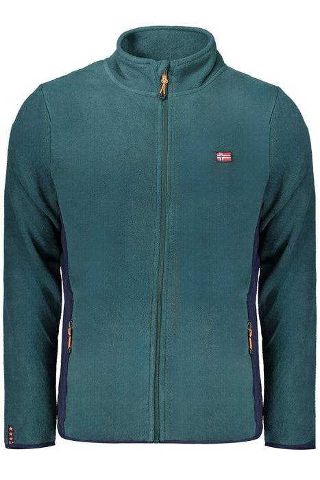 Norway 1963 Mens Zip-Up Sweatshirt Green