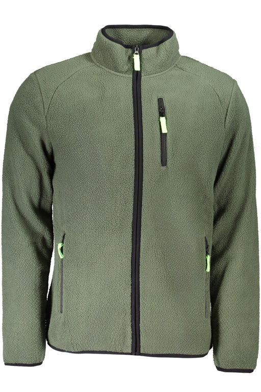 Norway 1963 Mens Zip-Up Sweatshirt Green