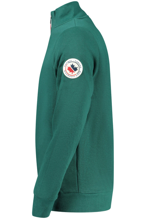 Norway 1963 Mens Green Zip-Up Sweatshirt