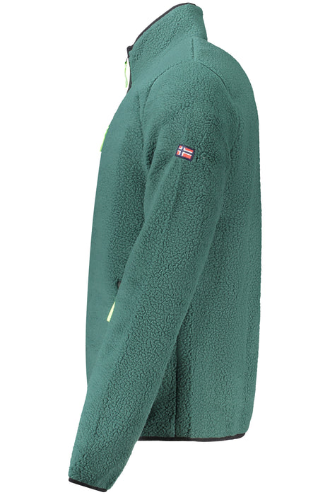 Norway 1963 Mens Green Zip-Up Sweatshirt