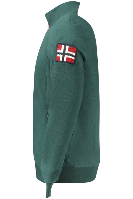 Norway 1963 Mens Green Zip-Up Sweatshirt