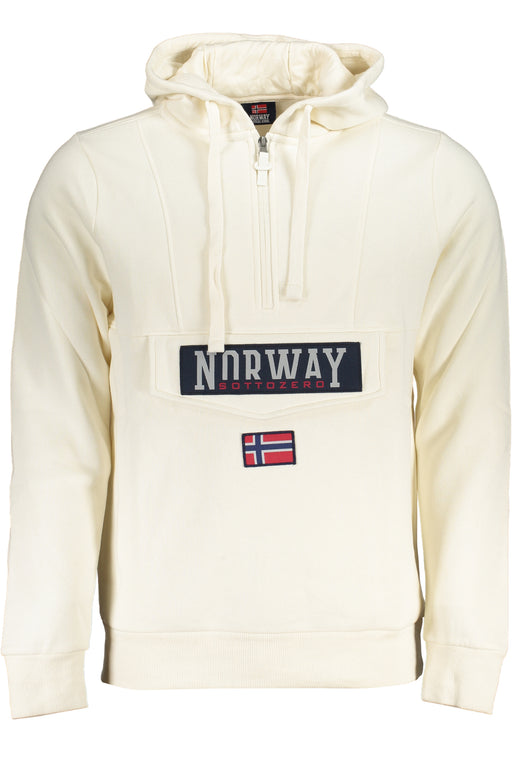 Norway 1963 Mens White Zipless Sweatshirt
