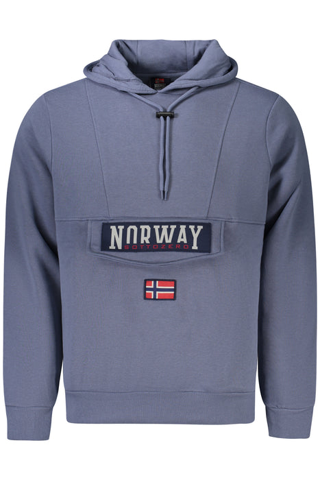 Norway 1963 Mens Blue Zip-Up Sweatshirt