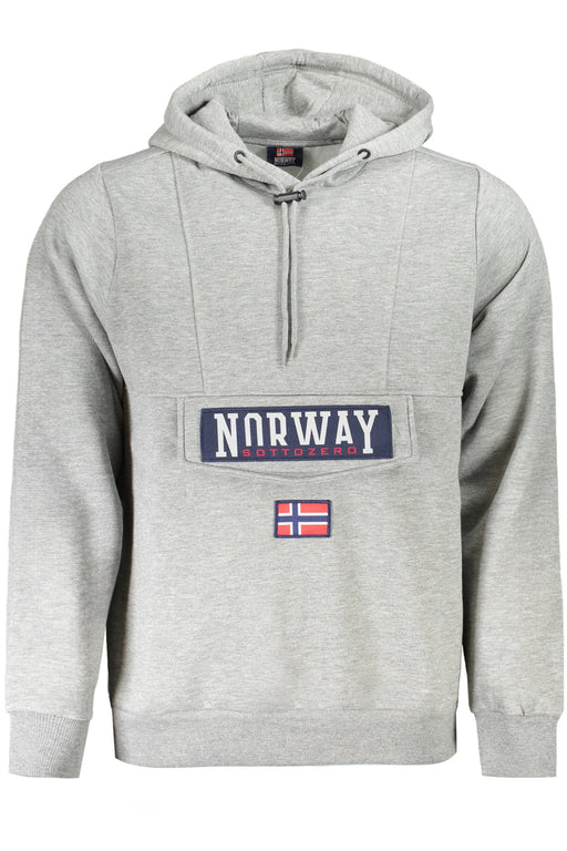 Norway 1963 Mens Zip-Up Sweatshirt Grey