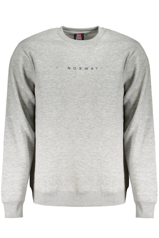 Norway 1963 Mens Zip-Up Sweatshirt Grey