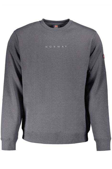 Norway 1963 Mens Zip-Up Sweatshirt Grey