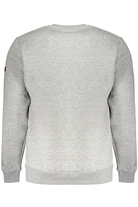 Norway 1963 Mens Zip-Up Sweatshirt Grey