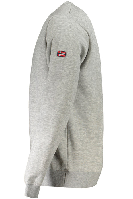 Norway 1963 Mens Zip-Up Sweatshirt Grey