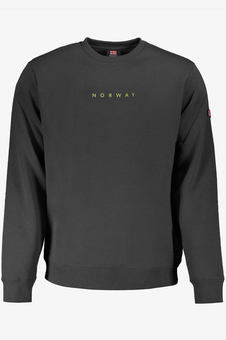 Norway 1963 Black Mens Zip-Up Sweatshirt