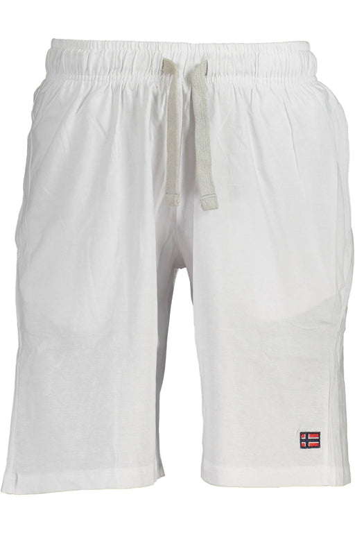 Norway 1963 Mens Bermuda Pants White