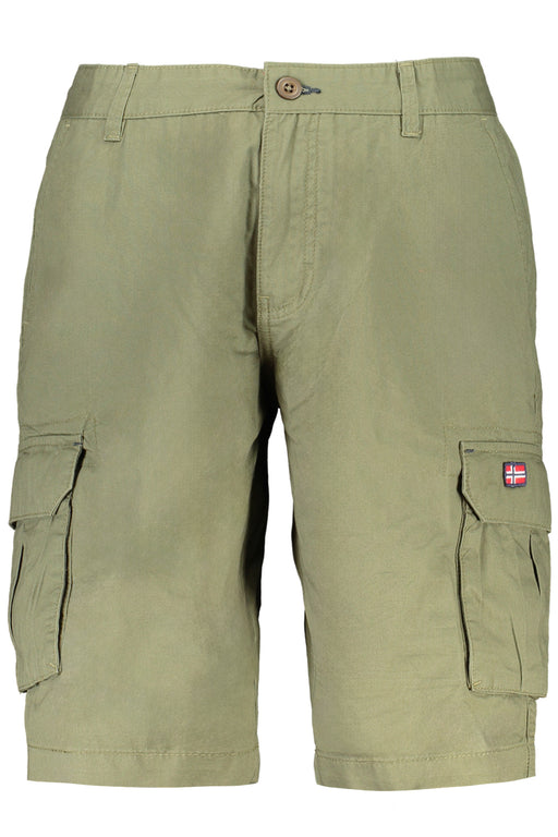 Norway 1963 Green Mens Bermuda Pants