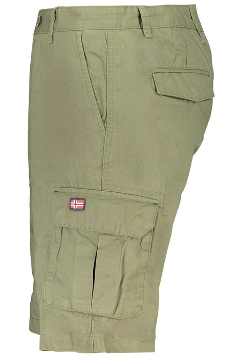 Norway 1963 Green Mens Bermuda Pants