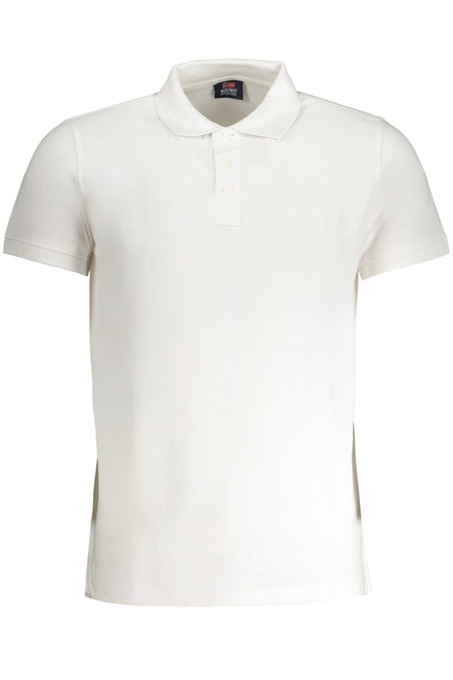 Norway 1963 Mens White Short Sleeve Polo Shirt