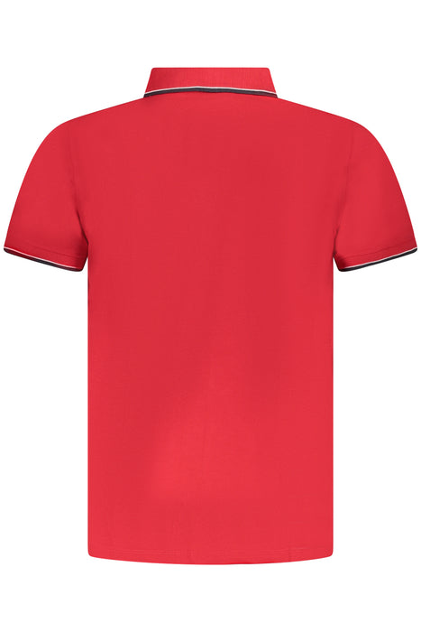 Norway 1963 Mens Short Sleeve Polo Shirt Red