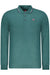 Norway 1963 Mens Long-Sleeved Polo Shirt, Green