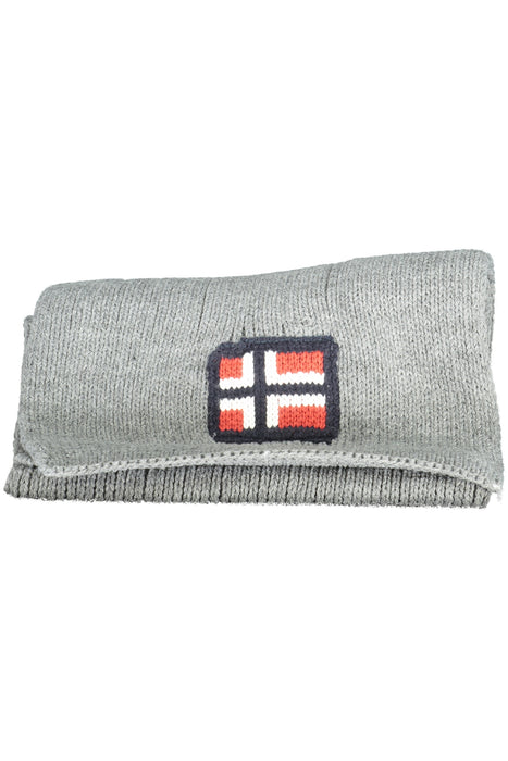 Norway 1963 Mens Gray Scarf