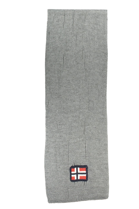 Norway 1963 Mens Gray Scarf