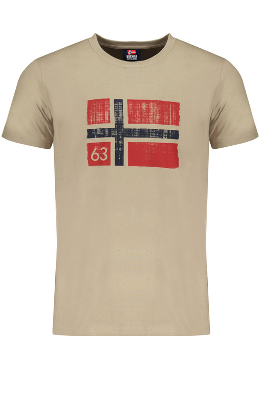 Norway 1963 Beige Mens Short Sleeve T-Shirt