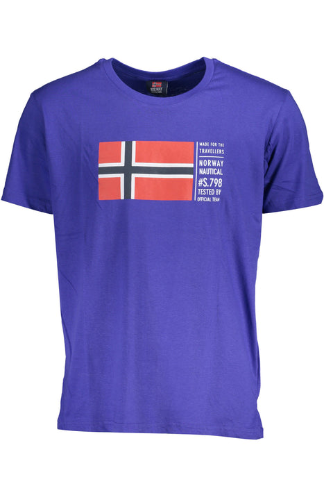 Norway 1963 Mens Blue Short Sleeved T-Shirt