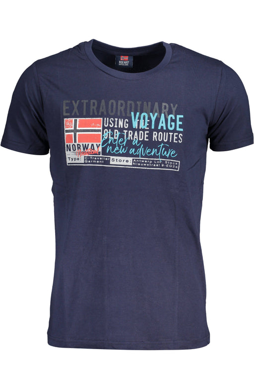 Norway 1963 Mens Blue Short Sleeved T-Shirt