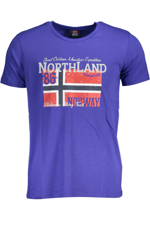 Norway 1963 Mens Short Sleeve T-Shirt Blue