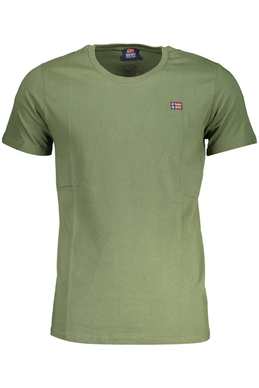 Norway 1963 Mens Short Sleeved T-Shirt Green