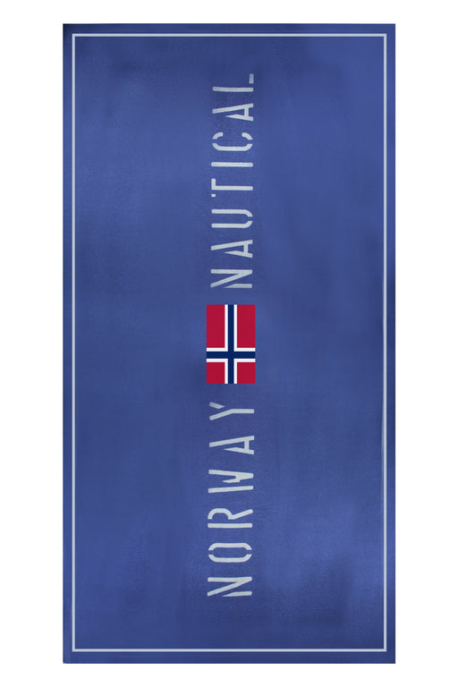 Norway 1963 Unisex Blue Beach Towel
