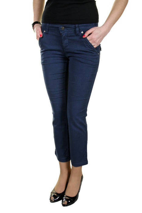 Parasuco Womens Blue Pinocchietto Pants