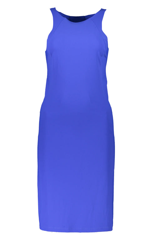 Patrizia Pepe Womens Long Dress Blue