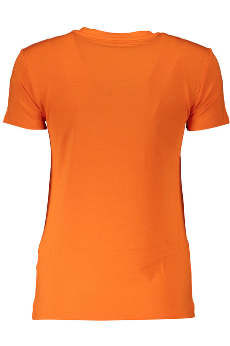 Patrizia Pepe Womens Short Sleeve T-Shirt Orange