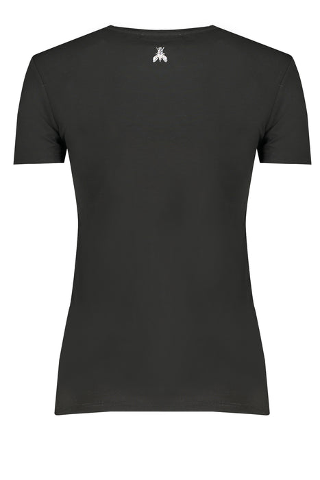 Patrizia Pepe Womens Short Sleeve T-Shirt Black