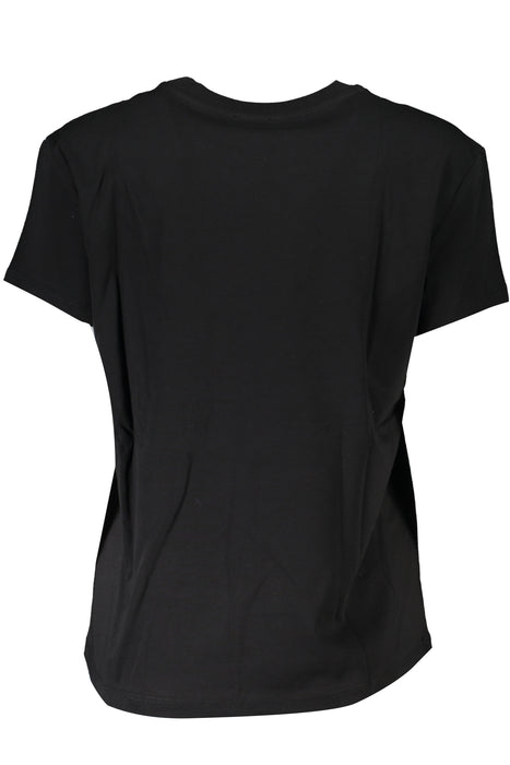 Patrizia Pepe Womens Short Sleeve T-Shirt Black