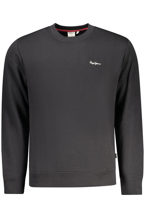 Pepe Jeans Mens Black Zip-Up Sweatshirt