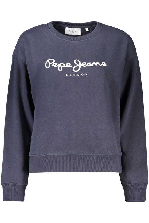 Pepe Jeans Womens Blue Zip-Up Sweatshirt