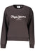 Pepe Jeans Womens Black Zip-Up Sweatshirt