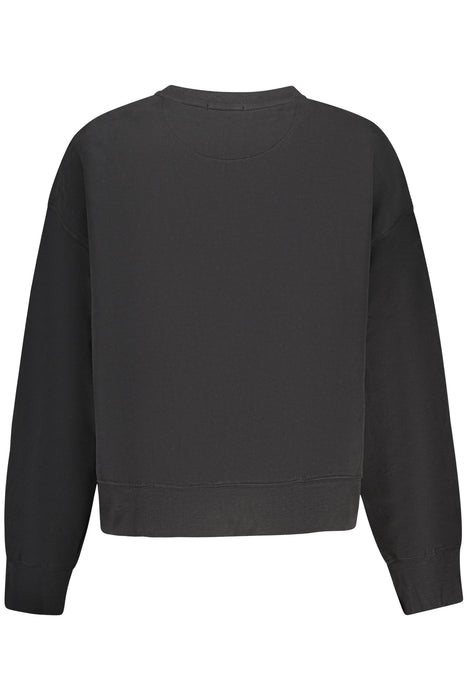 Pepe Jeans Womens Black Zip-Up Sweatshirt