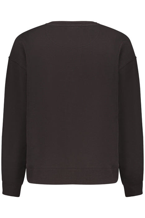 Pepe Jeans Womens Black Zip-Up Sweatshirt