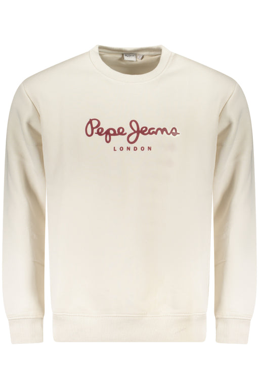 Pepe Jeans Mens White Zip-Up Sweatshirt