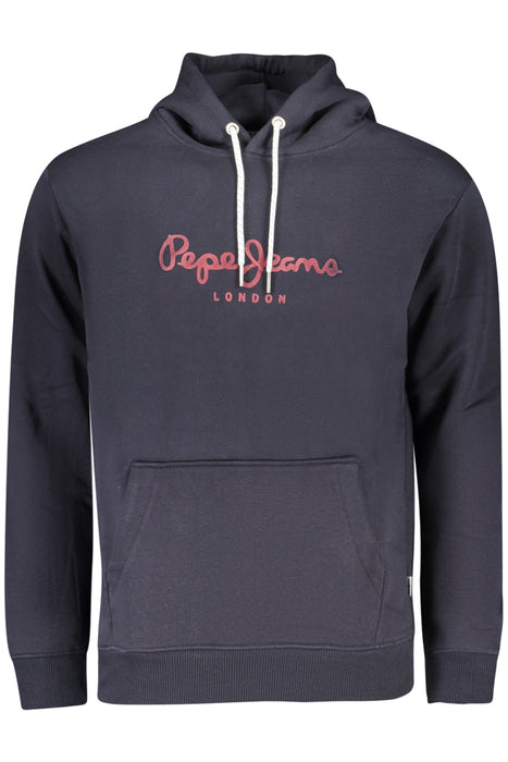 Pepe Jeans Mens Blue Zip-Up Sweatshirt