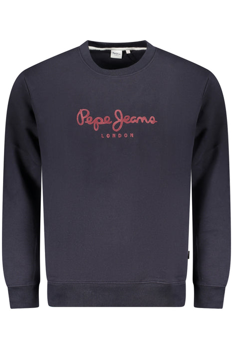 Pepe Jeans Mens Blue Zip-Up Sweatshirt