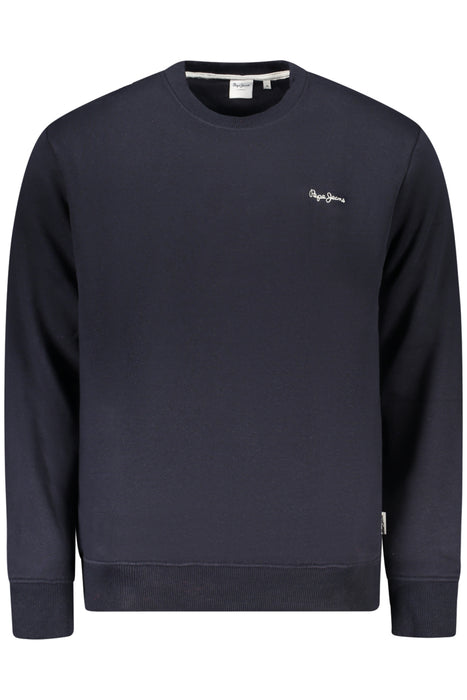 Pepe Jeans Mens Blue Zip-Up Sweatshirt