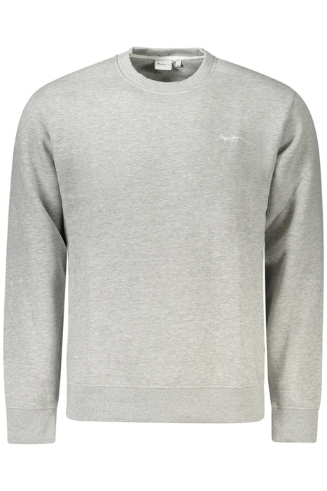 Pepe Jeans Mens Gray Zip-Up Sweatshirt