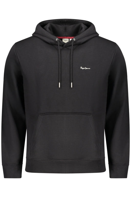 Pepe Jeans Mens Black Zip-Up Sweatshirt