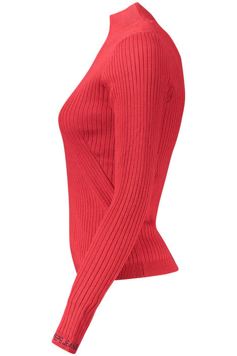 Pepe Jeans Womens Red Sweater