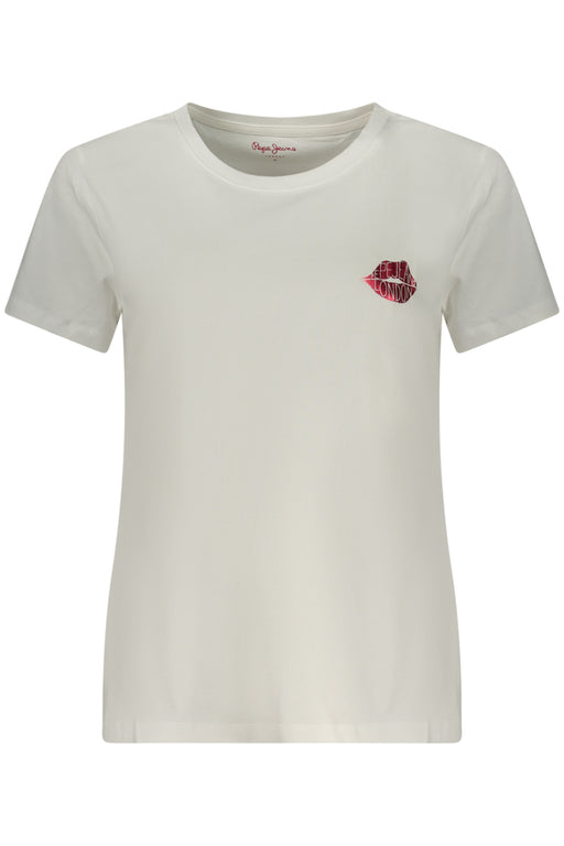 Pepe Jeans Womens Short-Sleeve T-Shirt White